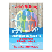 beach ball invitations zazzle