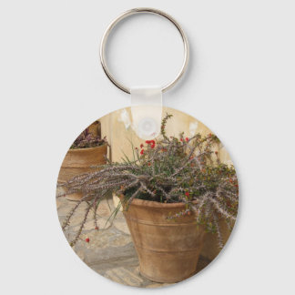 Rustic Pots Keychain