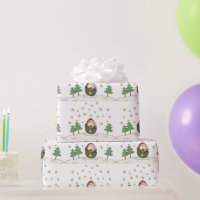 Homespun Christmas Kraft Wrapping Paper (36 Sq. ft.) | Innisbrook Wraps