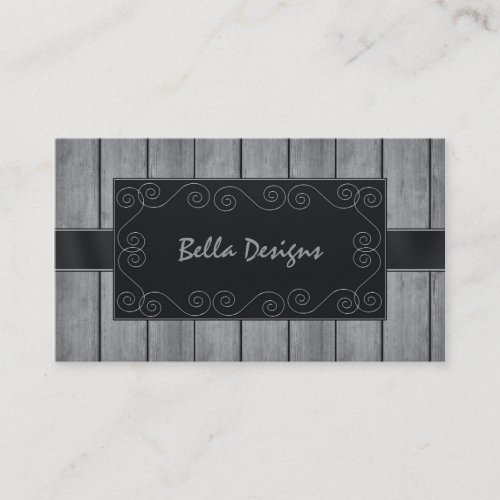 Rustic Professional Business Card Template