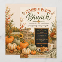 Rustic Pumpkin Patch Fall Autumn Party