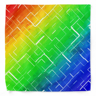 Rustic Rainbow Bandana
