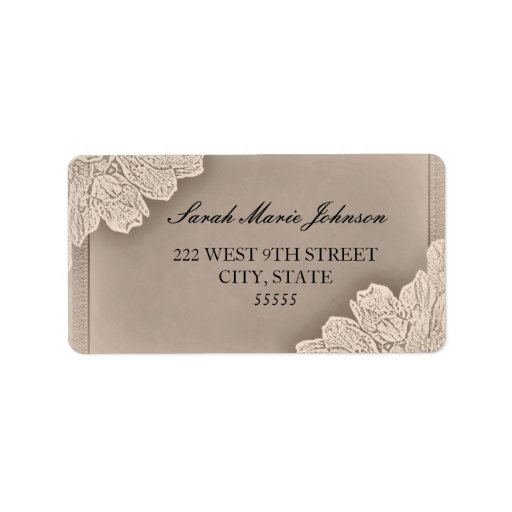 Rustic Wedding Labels 2