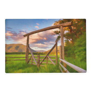 Rustic Ranch Placemat
