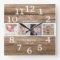 Rustic Reclaimed Wood 4 Photo Family Quote