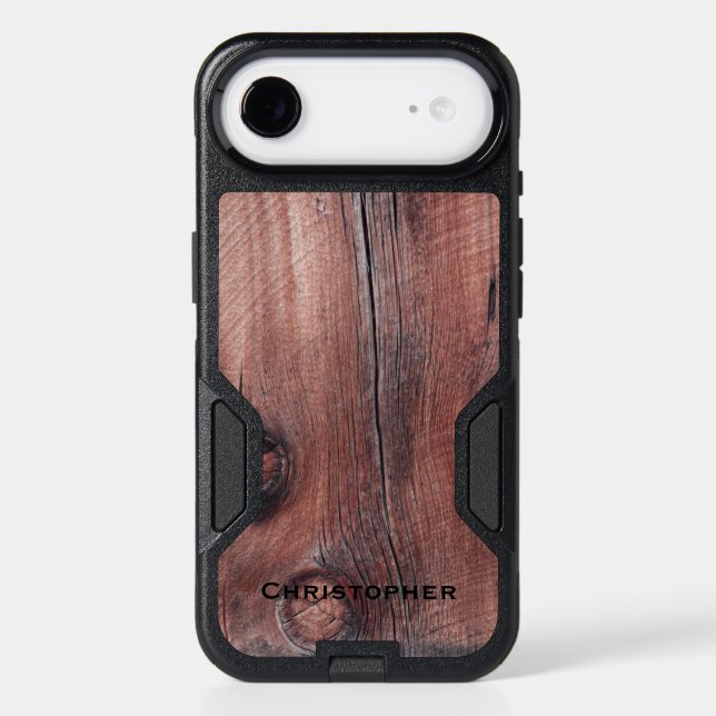 Rustic Red Barn OtterBox Commuter iPhone 7 17 Air Case (Back)