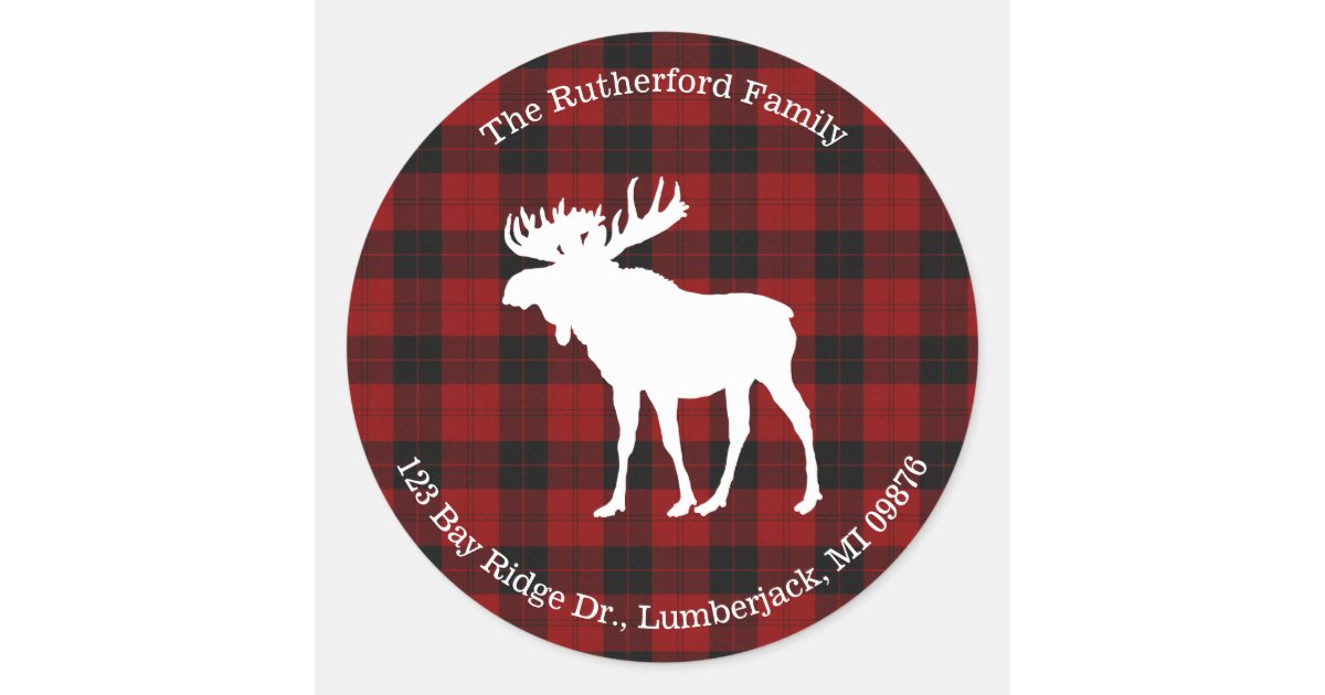 Moose return address labels