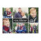 Rustic Red Buffalo Plaid 6 Photo Merry Christmas