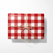 Rustic Red Buffalo Plaid