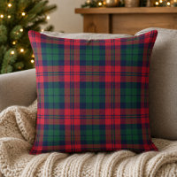 Rustic Red Green Navy Tartan Plaid Christmas