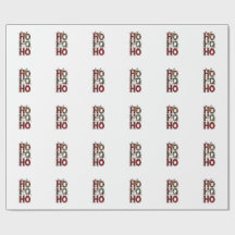 • Rustic Red Plaid Ho Ho Ho Santa Christmas Baby B