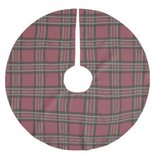 Rustic Red Plaid Tree Skirt