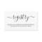 Rustic Registry Insert / Enclosure for Invitation