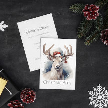 Rustic Reindeer Christmas, custom
