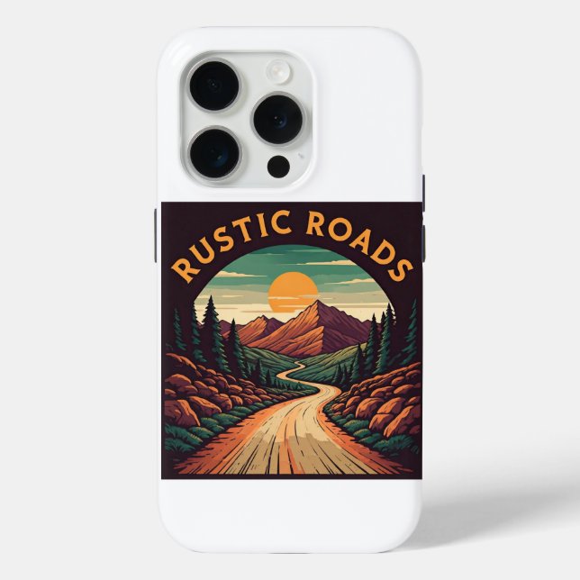 Rustic Roads  Case-Mate iPhone Case (Back)