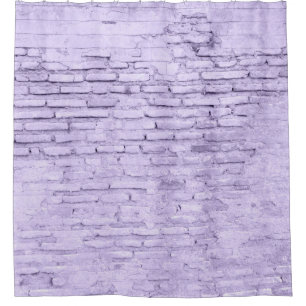 Rustic Roman Brick Wall #4 #wall #decor #art Shower Curtain