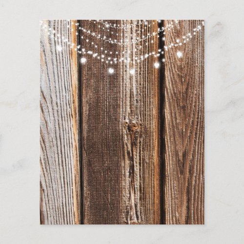 Rustic Romantic Wood  Heart Lights Paper