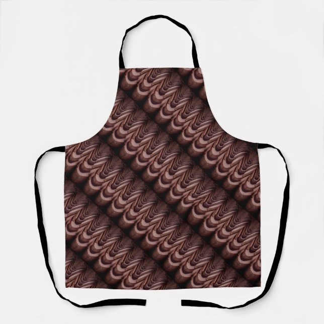 Rustic Roof Tiles with Unique Perspective  Apron (Front)