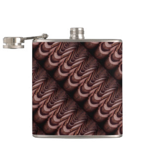 Rustic Roof Tiles with Unique Perspective Flask