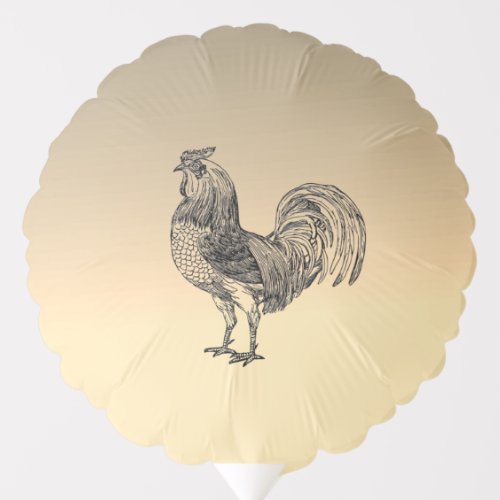 Rustic Rooster  Balloon