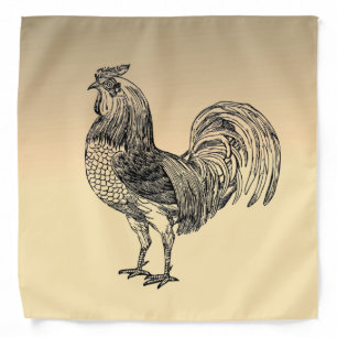 Rustic Rooster  Bandana