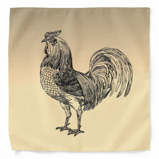 Rustic Rooster Bandana