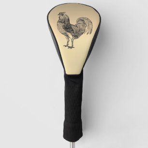 Rustic Rooster  Golf Head Cover