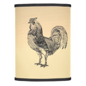 Rustic Rooster  Lamp Shade (Front)