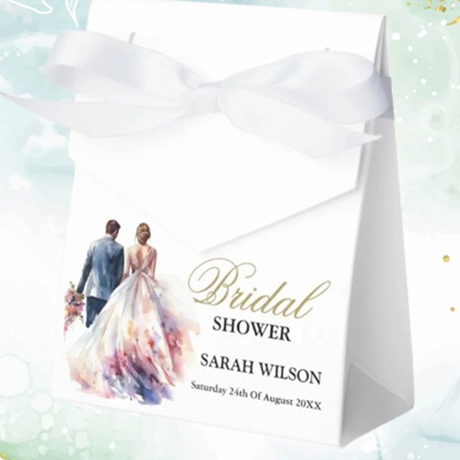 Rustic Rose Boho Floral Wedding Favor Boxes (Delight guests with Rustic Rose Boho Floral Wedding Favor Boxes )