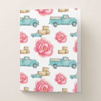 Rustic Rose Folder