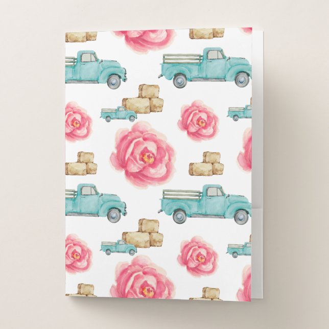 Rustic Rose Folder (Front)