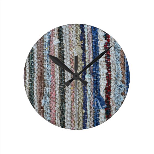 rustic rug texture.JPG Round Clock