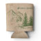 Rustic Scenic Mountain Range Wedding Can Cooler