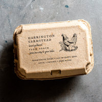 Rustic Script Family Farm Fresh Egg Carton