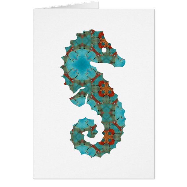 Rustic Seahorse Cards (Front)