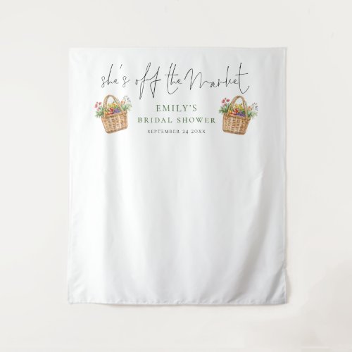 Rustic Shes off the Market Photo Backdrop
