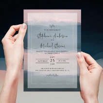 Minimalist Wedding Update Downsize Announcement