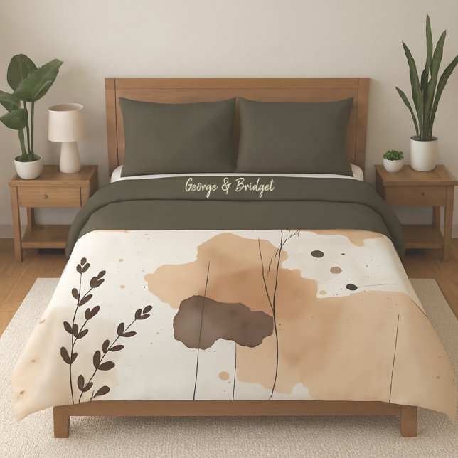 rustic Soft Earthy Organic Vibes Duvet Cover (Creator Uploaded)