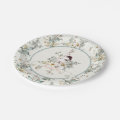 Rustic Some Bunny is One Floral Girl Cottagecore Paper Plates | Zazzle