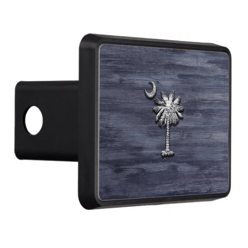 Rustic South Carolina Palmetto and Moon Hitch Cover