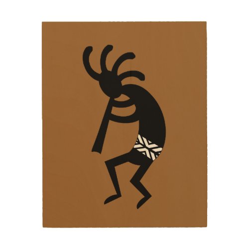 Rustic  Southwest Kokopelli Wood Wall Decor