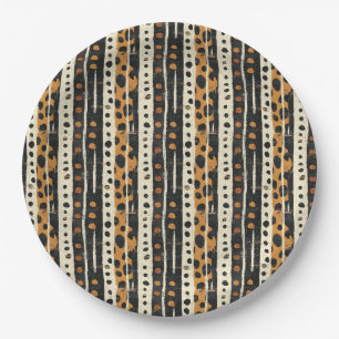 Rustic Southwestern Stripe Pattern (3) Paper Plates
