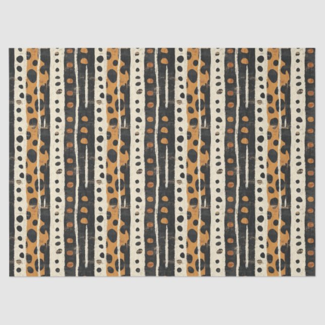 Rustic Southwestern Stripe Pattern (3) Tissue Paper (Front)