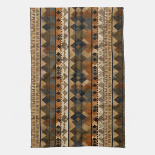 Rustic Southwestern Stripe Pattern (6) Kitchen Towel