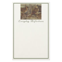 Rustic Sparrow Notepad - Nature Inspired Everyday 