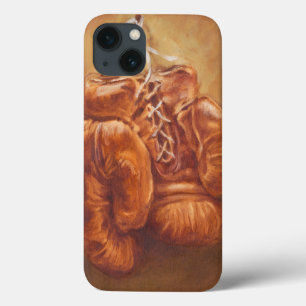 Rustic Sports Boxing Glove iPhone 13 Case