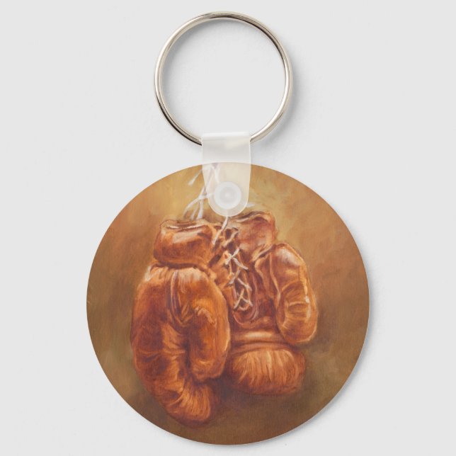 Rustic Sports | Boxing Glove Keychain (Front)