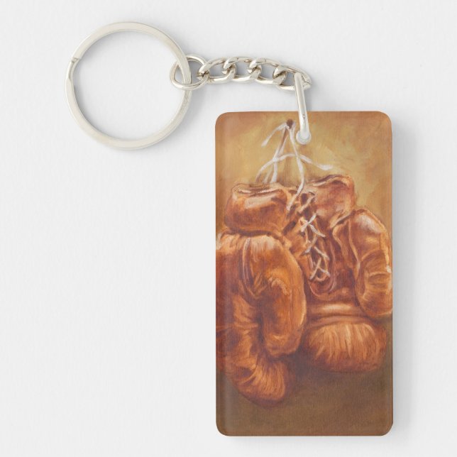 Rustic Sports | Boxing Glove Keychain (Front)
