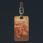 Rustic Sports | Boxing Glove Luggage Tag<br><div class="desc">Rustic Sports | Glove  Artist: Ethan Harper</div>