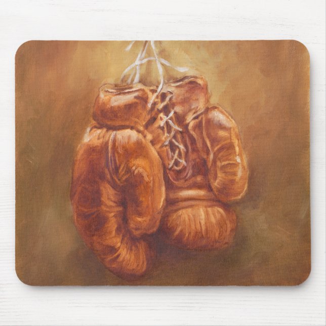 Rustic Sports | Boxing Glove Mouse Pad (Front)